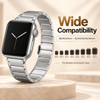 Bracelet de montre en acier inoxydable, bracelet de remplacement pour montre connectée, compatible avec Apple Watch Ultra, fabricant OEM