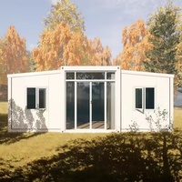 Maison conteneur extensible, maisons mobiles de luxe, maisons préfabriquées, maisons pliables, maisons modulaires portables, mini-maisons