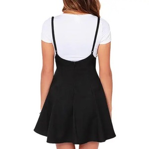 NUEVO Hot Sexy Trendy Girl Cintura Suspender Mujeres Negro Skater Cintura alta Vestido plisado - Product Image 4