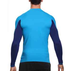 Camiseta de Protección Solar para Hombre, de Secado Rápido, Transpirable, Elástica, Tejido de Punto, Ecológica, Anti-UV, Venta al Por Mayor - Product Image 3