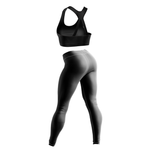 Pantalon de fitness de gymnastique respirant Super doux pour femmes Leggings taille moyenne en Spandex solide Scrunch Butt Lifting - Product Image 3