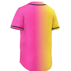 Venta superior Uniforme de béisbol de diseño de buena calidad Uniforme de camiseta de béisbol de equipo más vendido - Product Image 5