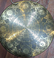 Premium Handcrafted Brass Gong Authentic Tibetan Sound Rich Resonance Timeless Meditation Healing Decor Nepal Customizable