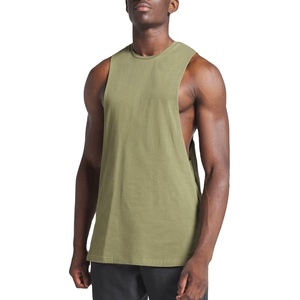 Wholesale <b>Men</b> Sleeveless Gym Training Athletic Workout Shirts <b>Men's</b> Bodybuilding <b>Stringer</b> tank Top - Product Image 1