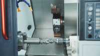Tour-fraiseuse CNC à banc incliné CK108MY avec axe Y, mandrin 8/10 pouces, tour à métaux haute rigidité avec contre-pointe