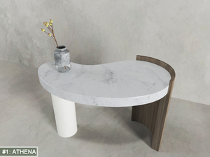 โต๊ะกาแฟควอตซ์สีดำโต๊ะกลางโต๊ะกาแฟ - Product Image 3