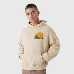 Sweats à capuche d'hiver pour hommes, de qualité supérieure, poids lourd, 350 g, 100 % coton, avec logo personnalisable imprimé - Product Image 4