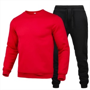 Private Label Men <b>Plain</b> <b>Tracksuit</b> Jogging Jogger Suit Set Custom Blank <b>Tracksuit</b> Sweatsuit With Logo Men 2 Two Piece Pants Set - Product Image 6