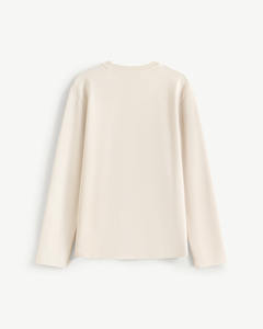 Camiseta de Manga Larga para Hombre, de Felpa, con Bordado Sólido, Ajustada, Otoñal, con Logotipo Personalizado, Rutina, Vietnam - Product Image 2