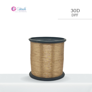 Fil à broder haute ténacité Fil de polyester métallique Kasab Lurex DPF-Collection de fils métalliques haut de gamme - Product Image 1