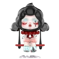 100% Original POP MART SKULLPANDAA the Reality Series Poupée en PVC Jouets Boîte mystère Boîte aveugle Réveil Clown Cadeaux pour enfants