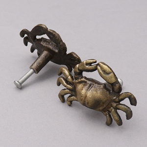 Concepteur en vrac Antique crabe fer moderne tiroir boutons meubles commode armoire tire cuisine placard porte poignées MK-399 - Product Image 4