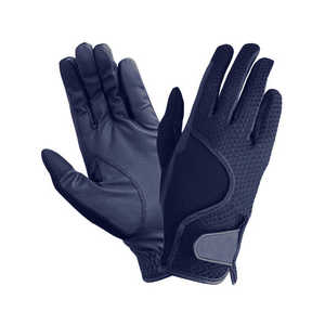 Gants d'équitation équestre à doigts complets personnalisés en cuir véritable antidérapant résistant à l'usure et respirant - Product Image 4