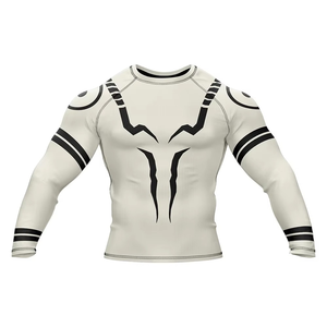 Nuevos Diseños Personalizados, Camiseta de Compresión de Manga Larga para Jiu-Jitsu Brasileño, Kimono, Rashguard, Camiseta de Compresión para MMA, Capa Base - Product Image 1