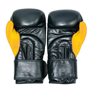 นวมต่อยมวยหนัง PU ถุงมือชกมวยมวยไทยออกแบบโลโก้ได้ตามต้องการ - Product Image 2