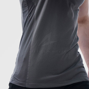 Camiseta sin mangas de algodón de verano personalizada OEM para gimnasio y culturismo a la venta. - Product Image 2