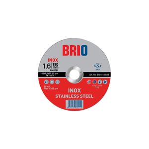 Sanding <b>Discs</b> 180X16 Inox 5-Pack for <b>Cutting</b> <b>Stone</b> - Product Image 1