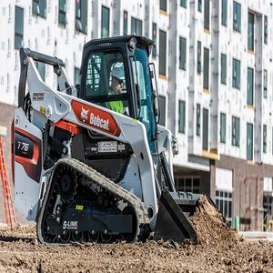 Bobcats T76 chargeuse compacte chargeuse sur chenilles moteur diesel PLC équipement de construction à usage intensif livraison rapide qualité supérieure - Product Image 1