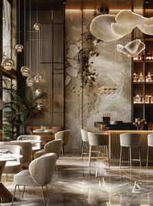 Sillas de Madera Modernas para Restaurante, para Comedor y Sala de Estar, Muebles Comerciales Plegables y Elegantes - Product Image 3