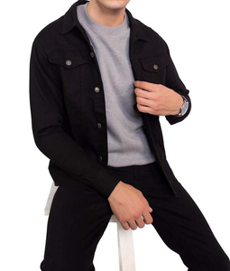 Nouvelles vestes en jean décontractées pour hommes, arrivées en hiver - Écologiques, coupe-vent, respirantes, durables, en coton biologique, logo personnalisé, les meilleures - Product Image 6