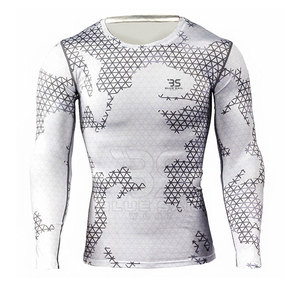 Ropa deportiva personalizada de manga larga OEM para hombre para Artes Marciales poliéster Spandex hecho logotipo personalizado disponible al por mayor - Product Image 2