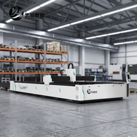 Découpeuse laser fibre CNC MS-3015fp de précision pour la production en série de tôles métalliques de grande taille et de qualité industrielle