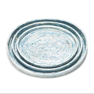 Nouvel article chaud nacre nourriture plateaux à manger décor fruits bougie plateaux en gros bon prix organisateur de stockage à domicile - Product Image 2