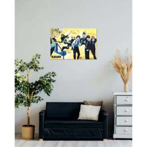 Affiche d'anime Blue Lock - Isagi Nagi Bachira Yukio & Chigiri - Product Image 1