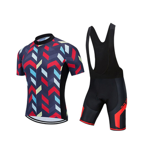 Costumes de cyclisme respirants pour hommes de haute qualité Vêtements de vélo personnalisés à manches courtes Ensembles de vêtements uniformes de bonne qualité - Product Image 6