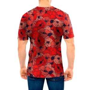 Oem/odm เสื้อยืดพิมพ์ลายโพลีเอสเตอร์แบบระเหิดแห้งเร็วดีไซน์พิมพ์โลโก้ตามสั่ง - Product Image 2