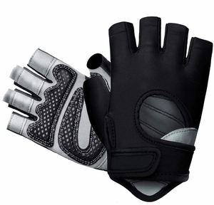 Gants de cyclisme d'été en néoprène demi-doigts Protection UV Antidérapant Entraînement en salle de sport Conception de logo personnalisée - Product Image 1