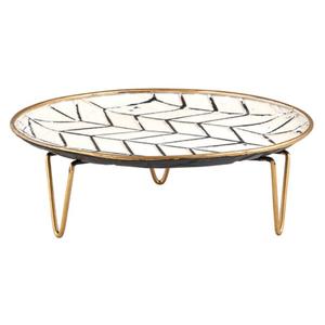 Soporte de postre para cupcakes con acabado de níquel, accesorios de decoración de vajilla, soporte para servir pasteles de frutas para uso en el hogar, Hotel, restaurante - Product Image 2