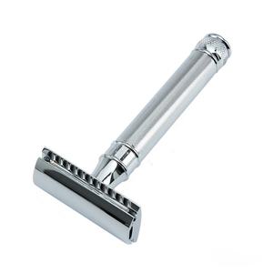 Maquinilla de afeitar de seguridad ajustable para hombre de calidad profesional más vendida, hoja afilada de acero inoxidable para uso corporal - Product Image 6