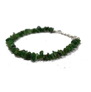 Chips de jade verde cristal para hombre y mujer, cuentas de ajuste, fabricante de pulseras, piedras, joyería de moda, regalo de energía - Product Image 2