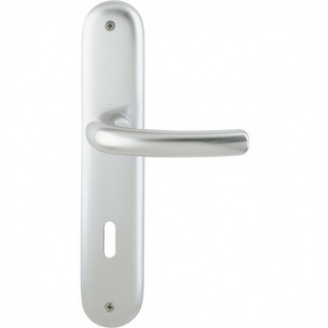 Tokyo 1710/273P Aluminium F1 OB 72 mm DIN Gauche/Droite HOPPE Ensemble de Plaques Longues pour Organisateurs de Meubles - Product Image 3