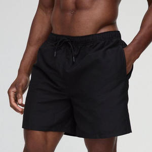 Wholesale Custom Logo Mid Length <b>Men's</b> <b>Shorts</b> In Black And <b>Khaki</b> Factory Price Swim <b>Shorts</b> For <b>Men</b> Latest Summer Beachwear - Product Image 5