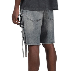 Pantalones Cortos Deportivos para Hombre de Primera Calidad a Bajo Precio, Hechos en Pakistán, con Contraste de Color, Cómodos y de Malla - Product Image 3