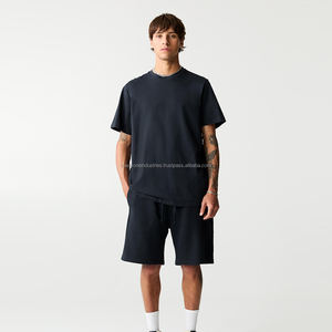 280gsm 100% Cotton High Quality Sports T-Shirt for Men Custom Logo Printed <b>Street</b> Blank Round Neck Style - Product Image 1