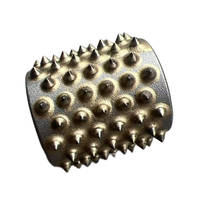 Rouleau de marteau à broches de rechange à 99 broches sans support avec raccord d'huile et meule pour l'élimination des revêtements antidérapants