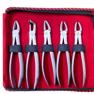 Kit de 10 pinces dentaires pour extraction de dents, pinces chirurgicales en acier inoxydable pour adultes, outil d'extraction dentaire - Product Image 4