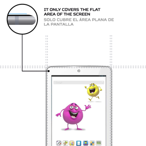 ฟิล์มกันรอยหน้าจอสำหรับแท็บเล็ตโอดิส จูเนียร์ แท็บ 8 โปรการป้องกันที่ได้รับการปรับปรุง - Product Image 4