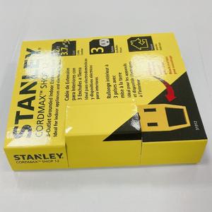 Carton jaune noir de logo de taille personnalisée empaquetant des boîtes d'expédition dures stratification UV de Matt pour le supermarché industriel en relief - Product Image 1