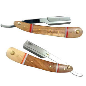 Maquinilla de Afeitar de Seguridad Tradicional Premium con Hoja de Doble Filo de Acero Inoxidable y Mango para Uso en Rostro/Cuerpo/Bikini, Masculina - Product Image 1