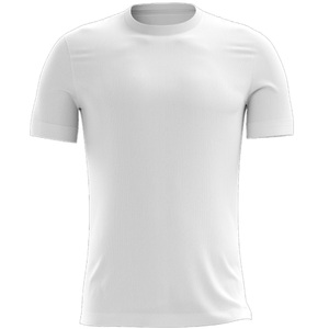 T-shirt uni 100% coton pour homme, confortable, grande taille, coupe ample, vêtements décontractés pour homme, imprimé, prix bas - Product Image 3