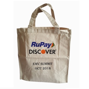 Sac fourre-tout réutilisable grande capacité style bohème en toile de coton avec logo personnalisé, haute qualité, durable, toutes saisons - Product Image 1