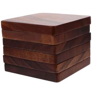 Eco Friendly Wooden <b>Coaster</b> Design <b>For</b> Heat Resistant <b>Drink</b> Support In Modern Home Setting - Product Image 1