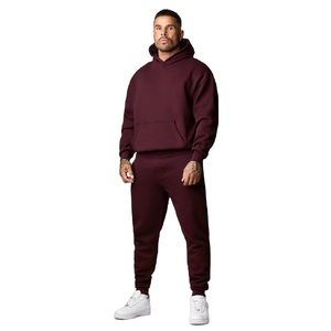 Survêtements pour hommes sur mesure en gros, qualité supérieure, tissu en polaire, survêtement surdimensionné, respirant - Product Image 1