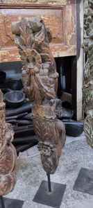 Supports de lit anciens en bois sur mesure avec couleur et taille personnalisables réutilisables pour les magasins d'antiquités et la revente - Product Image 2