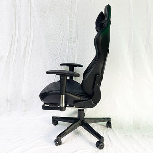 Premium <b>Black</b> GT1368 Gaming Chair with 4D Armrests-SFGC003 - Product Image 5