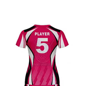 Derniers modèles de tenues de volley-ball pour femmes, vêtements de sport d'extérieur, légers, 100% polyester - Product Image 4